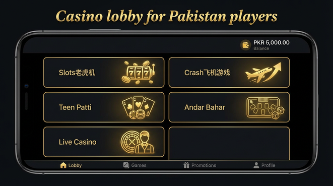 Lobby view of super rich 07 for Pakistan users - 4